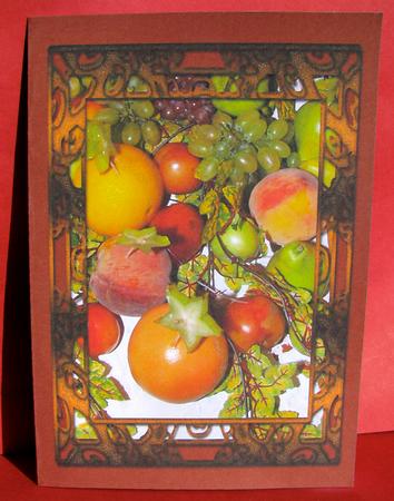 Thanksgiving Cut & Fold Card 1 by Christine Pagan