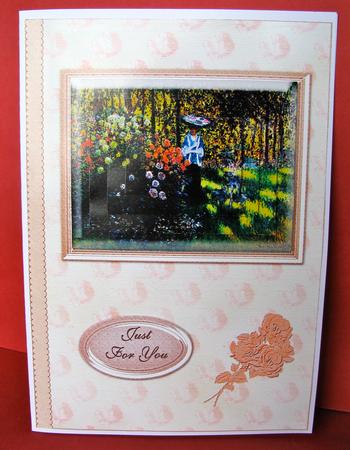 A Stroll Round the Garden by Christine Pagan