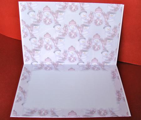 Christmas Joy Insert in Red by Christine Pagan