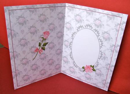 Pink Rose Insert by Christine Pagan