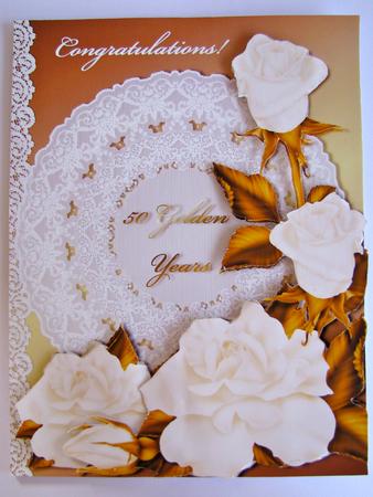 Golden Roses Anniversary by Christine Pagan