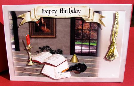Nostalgia Birthday/retirement Card by Christine Pagan