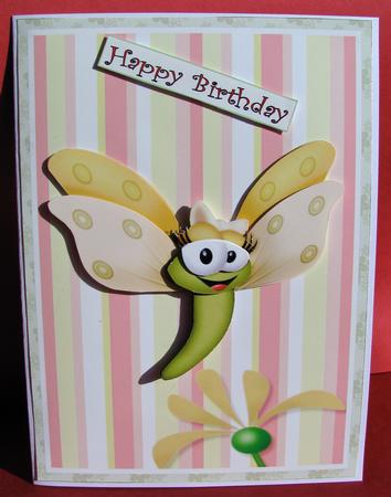 Yellow Bug Step by Step by Christine Pagan