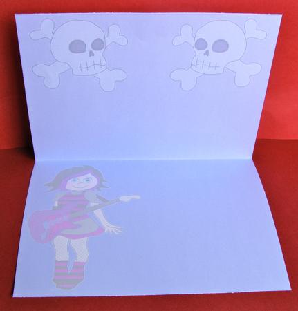 Rocker Girl Insert by Christine Pagan
