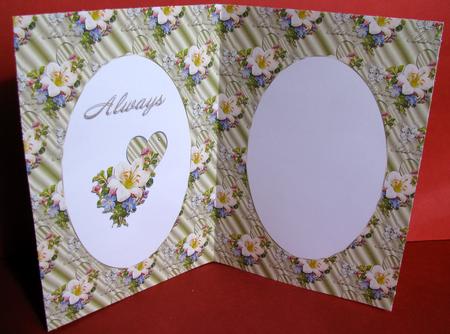 Always Vintage Floral Insert 1 by Christine Pagan