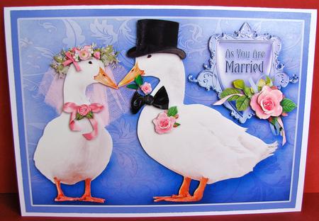 As You Are Married Decoupage, Wedding Day by Christine Pagan