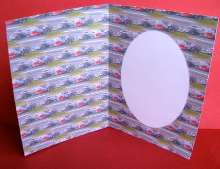 Formula 1 Racing Car (1) Insert by Christine Pagan