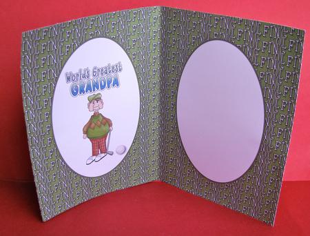 Grandpa Golfing Insert by Christine Pagan