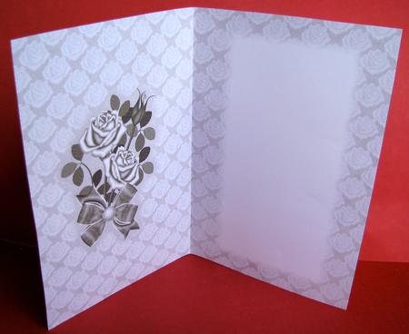 Sepia Roses Insert by Christine Pagan