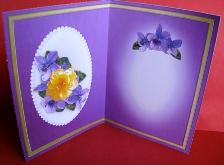 Flowers & Pearls Portrait Insert by Christine Pagan