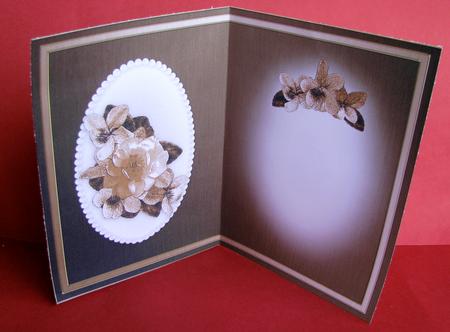 Flowers & Pearls Portrait Insert by Christine Pagan