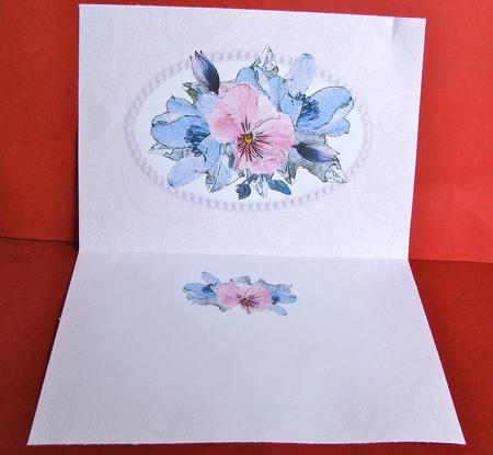 Posy & Pearls Insert - Portrait by Christine Pagan