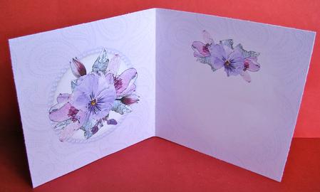 Posy & Pearls Insert - Square Portrait by Christine Pagan