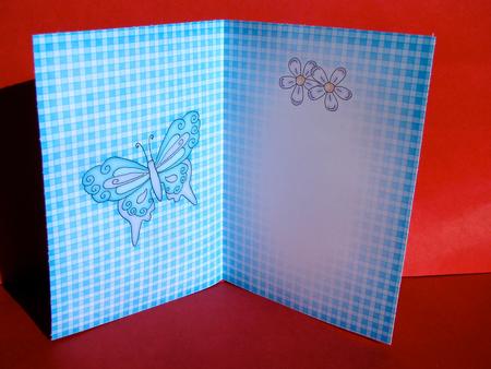 Fluttery Butterfly Insert A5 Portrait by Christine Pagan