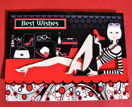 Girly Heaven Decoupage by Christine Pagan