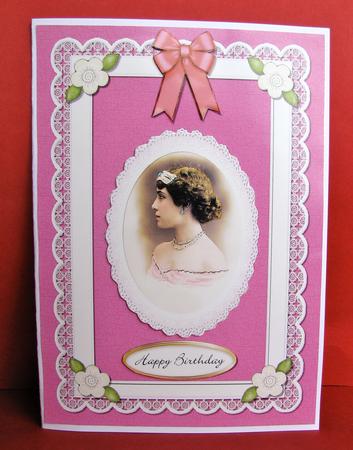 Portrait of a Lady Quick Card by Christine Pagan