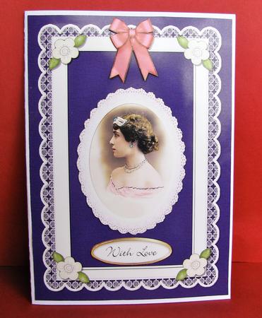Portrait of a Lady Quick Card by Christine Pagan