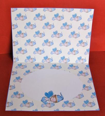 Baby Girl Fairy Sleeping Penny Slider Insert by Christine Pagan