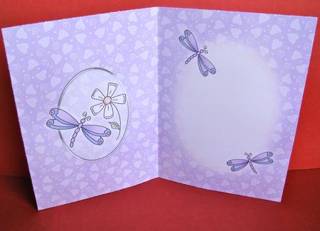 Dragonfly Insert by Christine Pagan