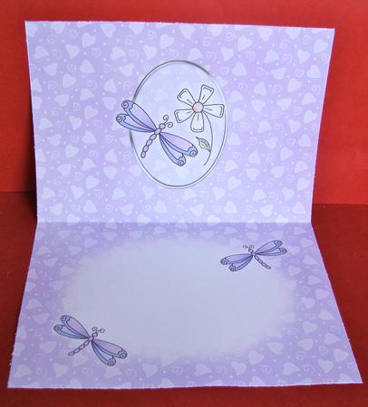 Dragonfly Insert by Christine Pagan