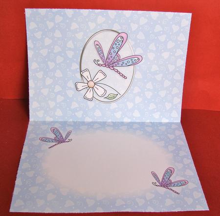 Dragonfly Insert by Christine Pagan