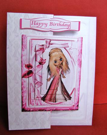 Pink Beauty Foldback by Christine Pagan