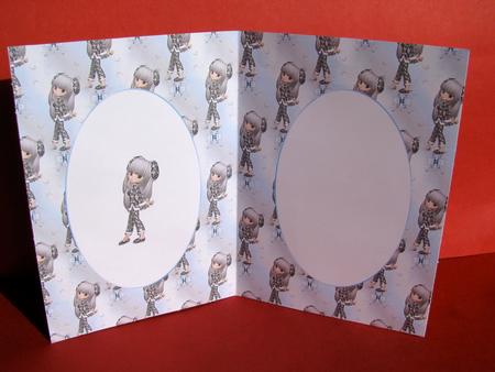 Cute Oriental Girl Insert by Christine Pagan