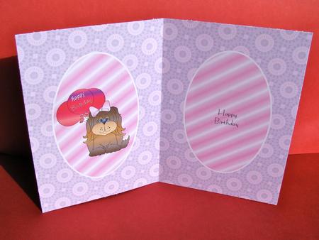 Birthday Puppy Insert by Christine Pagan