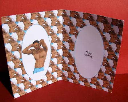 Wish I Was Him Birthday Insert by Christine Pagan