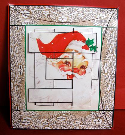 Intertwined Pyramid All About Santa by Christine Pagan