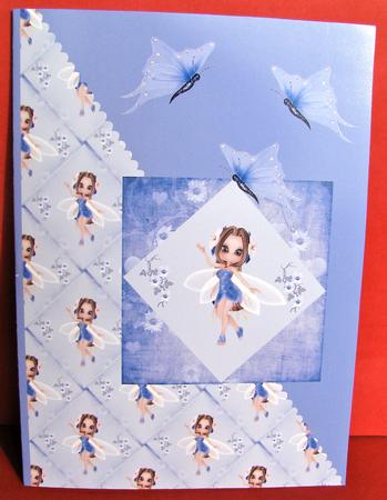 Little Blue Fairy by Christine Pagan