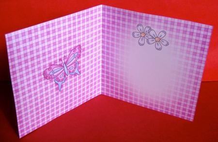 Fluttery Butterfly Insert A5 Portrait by Christine Pagan