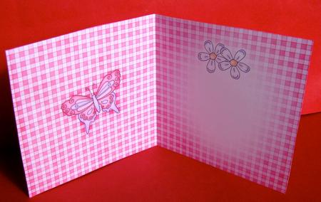 Fluttery Butterfly Insert Square Portrait by Christine Pagan