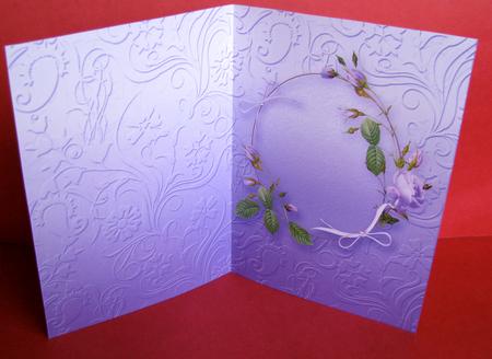 Lilac Rose Circle A5 Insert Sheet by Christine Pagan