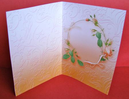 Gold Rose Circle A5 Insert Sheet by Christine Pagan