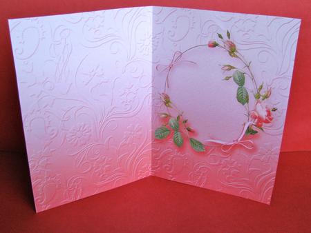 Pink Rose Circle A5 Insert Sheet by Christine Pagan
