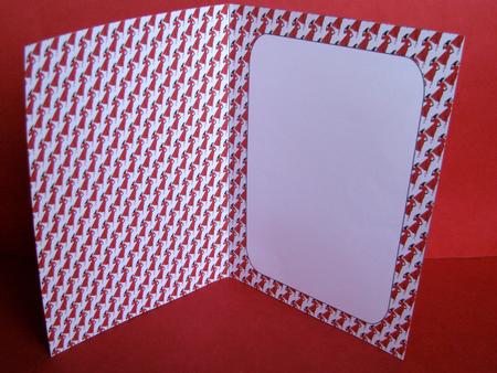Elegant Lady in Red Insert by Christine Pagan