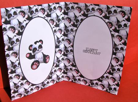 Panda Plushie 1 Insert by Christine Pagan