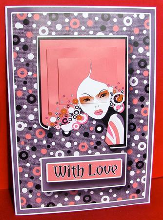Retro Lady Pyramage by Christine Pagan