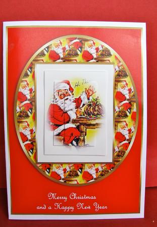 Santa Pud Vintage by Christine Pagan