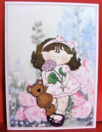 Little Miss Pretty in Pink by Christine Pagan
