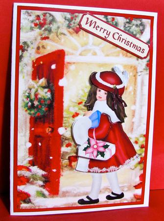 Coming Home from Christmas Shopping by Christine Pagan
