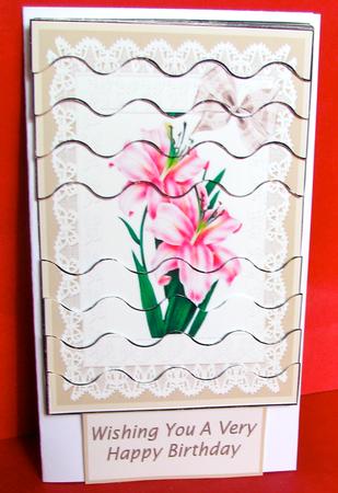 Lillies and Lace Stacker by Christine Pagan