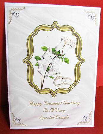 Satin & Roses - Diamond Wedding Anniversary by Christine Pagan