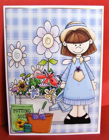 The Flower Lady by Christine Pagan