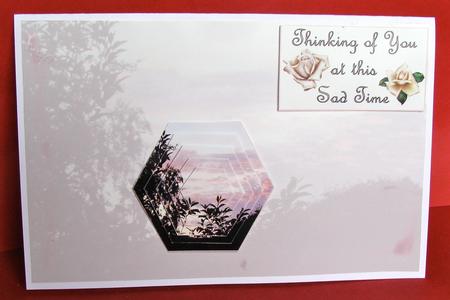 Thinking of You at This Sad Time by Christine Pagan
