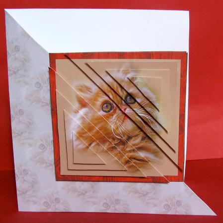 Kitty Kat Triangle Stacker by Christine Pagan
