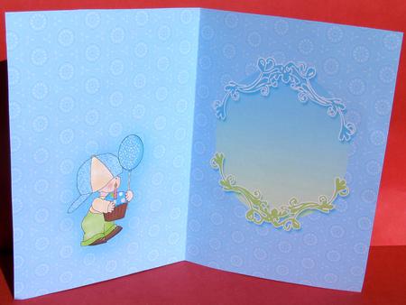 Cupcake Boy Matching A5 Insert Sheet by Christine Pagan