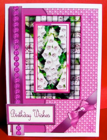 White and Purple Foxgloves by Christine Pagan