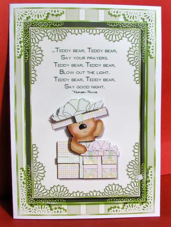 Teddy Bear Say Your Prayers by Christine Pagan
